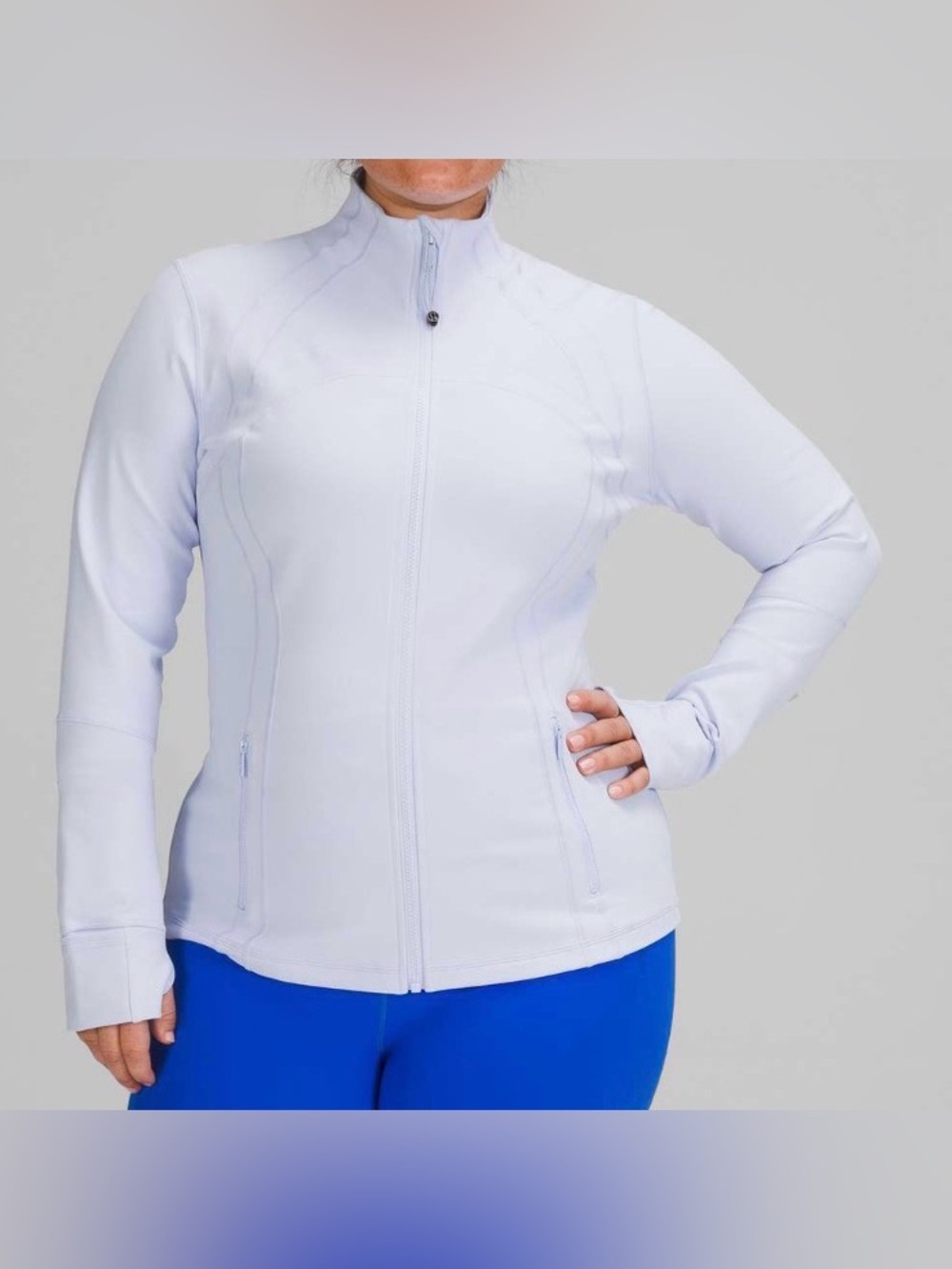 NWOT New Lululemon Define Jacket *Luon Pastel Blue